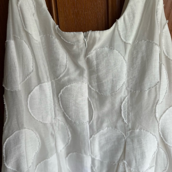Nine White Ivory Textured Dress - Picture 4 of 4